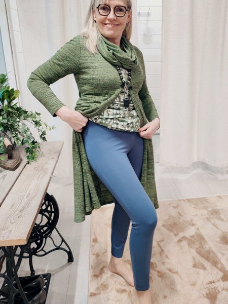 MIISA joustohousut, farkun sininen